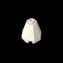 GDS-2042 - Cone 2 x 2 x 1 2/3 Octagonal, Open Stud