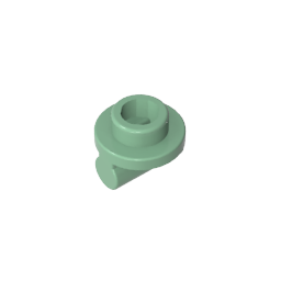 GDS-2045 - Plate Round 1 x 1 with Open Stud and Bar on Underside