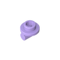 GDS-2045 - Plate Round 1 x 1 with Open Stud and Bar on Underside