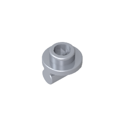GDS-2045 - Plate Round 1 x 1 with Open Stud and Bar on Underside