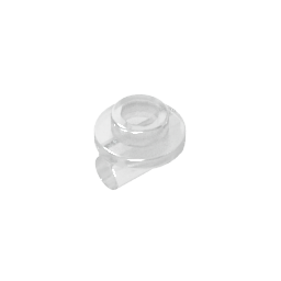 GDS-2045 - Plate Round 1 x 1 with Open Stud and Bar on Underside