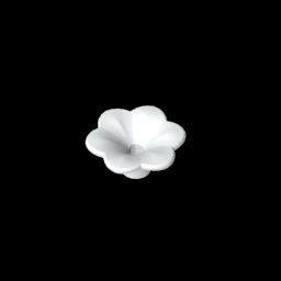 GDS-2059 - Plant, Outdoor Accessory Kit, Flower with 6 Rounded Petals and Pin