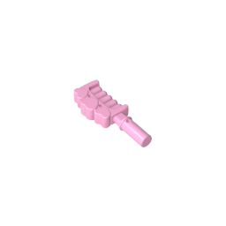 GDS-2061 - Equipment Comb with Handle and 3 Hearts [Hair Accessory]