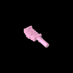 GDS-2061 - Equipment Comb with Handle and 3 Hearts [Hair Accessory]