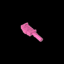 GDS-2061 - Equipment Comb with Handle and 3 Hearts [Hair Accessory]