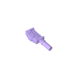 GDS-2061 - Equipment Comb with Handle and 3 Hearts [Hair Accessory]