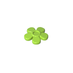 GDS-2062 - Headwear Accessory Flower with 5 Smooth Petals and Pin
