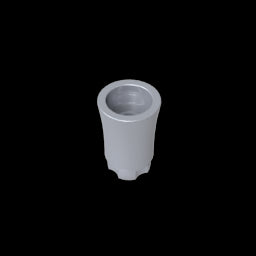 GDS-2081 - Plant, Palm Tree Trunk - Short Connector, Axle Hole with 2 Inside Prongs