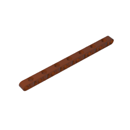 GDS-2083 - Technic Beam 1 x 15 Thick with Alternating Holes