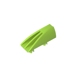 GDS-2084 - Fairing 1 x 4 Side Flaring Intake with Two Pins