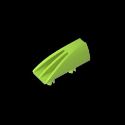 GDS-2084 - Fairing 1 x 4 Side Flaring Intake with Two Pins