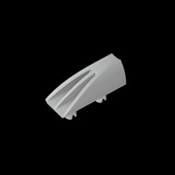 GDS-2084 - Fairing 1 x 4 Side Flaring Intake with Two Pins