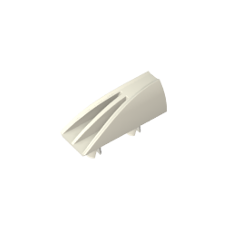 GDS-2084 - Fairing 1 x 4 Side Flaring Intake with Two Pins