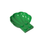 GDS-2092 - Animal Body Part, Clam / Scallop Half Shell with 4 Studs