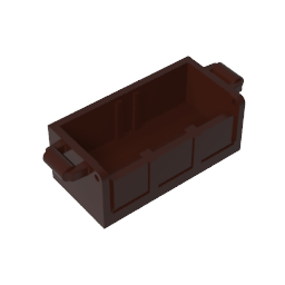 GDS-2100 - Treasure Chest Bottom with Rear Slots