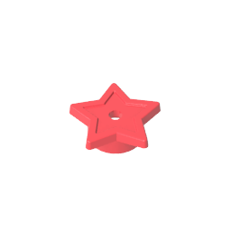 GDS-90488- Star with Stud Holder