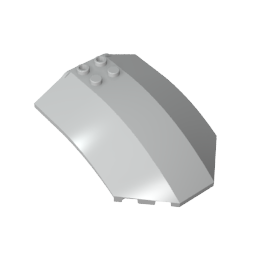 GDS-21122 - Windscreen 8 x 6 x 2 Curved