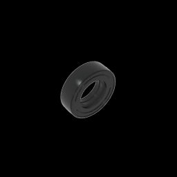 GDS-2113 - Tyre 14 x 4 Smooth Small Single [New Style]