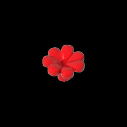 GDS-2118 - Plant, Flower, Minifig Accessory with 7 Thick Petals and Pin