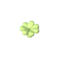 GDS-2118 - Plant, Flower, Minifig Accessory with 7 Thick Petals and Pin