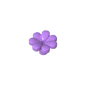 GDS-2118 - Plant, Flower, Minifig Accessory with 7 Thick Petals and Pin