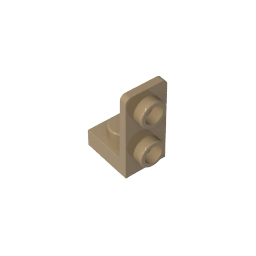 GDS-2140 - Bracket 1 x 1 - 1 x 2 Inverted