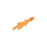 Transparent Bright Orange 182
