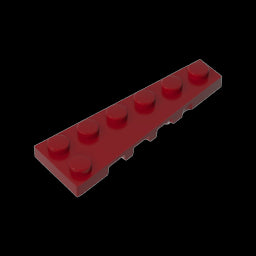 GDS-2143 - Wedge Plate 6 x 2 Right