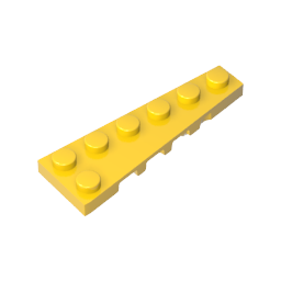 GDS-2143 - Wedge Plate 6 x 2 Right