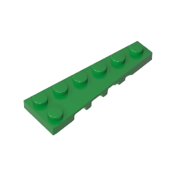 GDS-2143 - Wedge Plate 6 x 2 Right