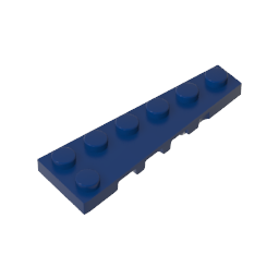 GDS-2143 - Wedge Plate 6 x 2 Right