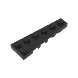 GDS-2143 - Wedge Plate 6 x 2 Right