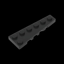 GDS-2143 - Wedge Plate 6 x 2 Right