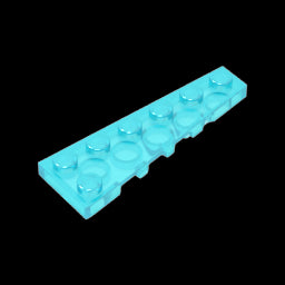 GDS-2143 - Wedge Plate 6 x 2 Right