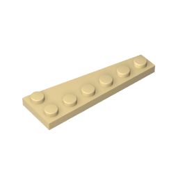 GDS-2144 - Wedge Plate 6 x 2 Left