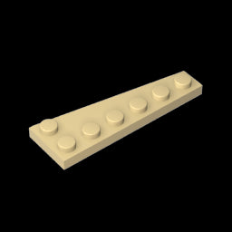 GDS-2144 - Wedge Plate 6 x 2 Left