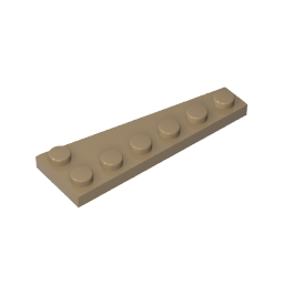 GDS-2144 - Wedge Plate 6 x 2 Left