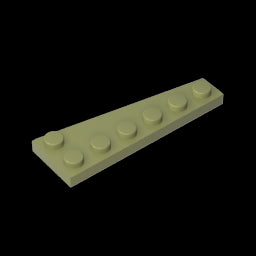 GDS-2144 - Wedge Plate 6 x 2 Left