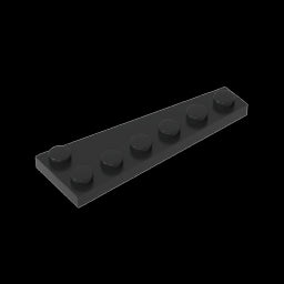 GDS-2144 - Wedge Plate 6 x 2 Left