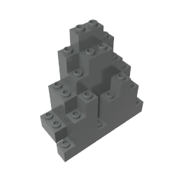 GDS-2148 - Rock Panel Triangular 3 x 8 x 7 (aka LURP)