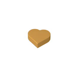 GDS-2175 - Tile 1 x 1 Heart