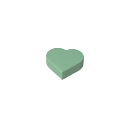 GDS-2175 - Tile 1 x 1 Heart