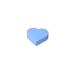 GDS-2175 - Tile 1 x 1 Heart