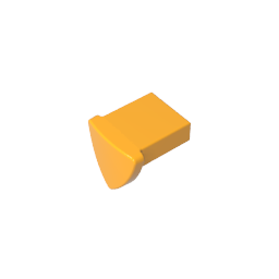 GDS-2180 - Animal Body Part, Dog Ear, Plate Special 1 x 1