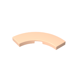 GDS-2182 - Tile 3 x 3 Curved, Macaroni