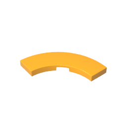 GDS-2182 - Tile 3 x 3 Curved, Macaroni