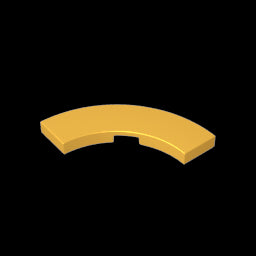 GDS-2182 - Tile 3 x 3 Curved, Macaroni