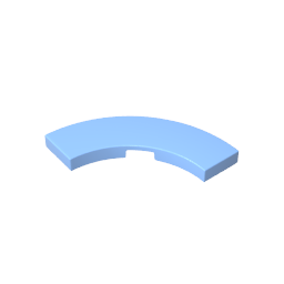 GDS-2182 - Tile 3 x 3 Curved, Macaroni