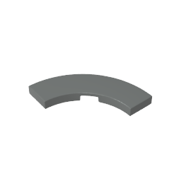 GDS-2182 - Tile 3 x 3 Curved, Macaroni