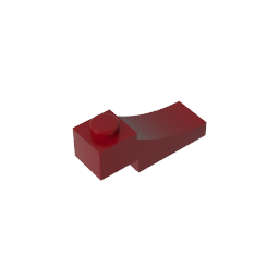 GDS-2183 - Brick Curved 3 x 1 with 2/3 Inverted Cutout